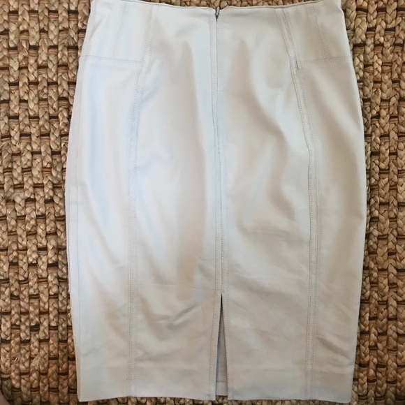 White House Black Market PerfectForm SGrey skirt - Picture 3 of 3